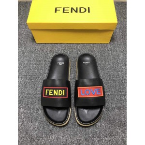 High Quality Fendi slide sandal with rubber and fendi love design GO_FD009
