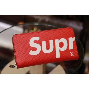 Louis Vuitton Luxury WALLET red supreme wallet LV04WM078