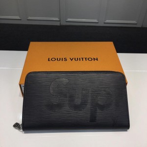 Louis Vuitton Luxury M60632 black supreme WALLET LV04WM009