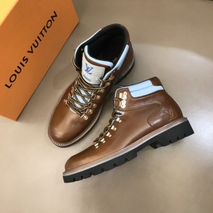 LV brown leather Boots MS021217 Updated in 2019.11.28